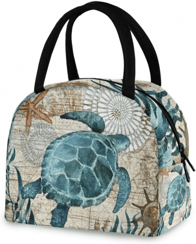 Insulated Lunch Bag – Sea turtle gifts for everyday