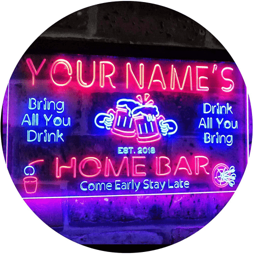 Neon Bar Sign – Gifts that start with N for adults