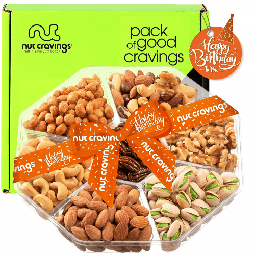 Nuts Gift Basket – Gourmet food gifts that start with N