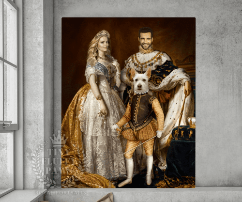 Royal Family Portrait – Unique Family gift beginning with R