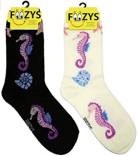 Seahorse Socks – Wearable seahorse gifts