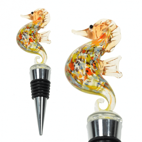 Seahorse Wine Stopper – Seahorse gift ideas for adults