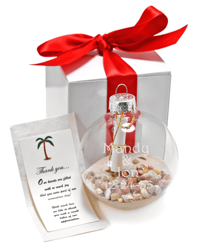 Seashell Ornament – Seashell gifts for holiday decor