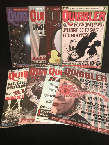The Quibbler – Gifts that start with Q for Harry Potter fans