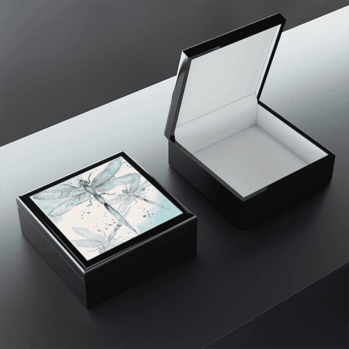 Trinket Box – Dragonfly jewelry box