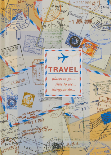 Trip Planner Journal – Useful gifts beginning with T for travelers