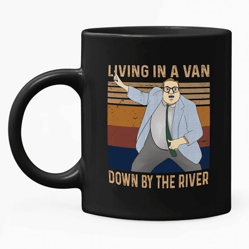 Van Down by the River Mug – Funny gifts beginning with V