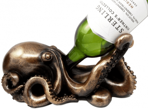 Wine Bottle Holder – Octopus presents for adults