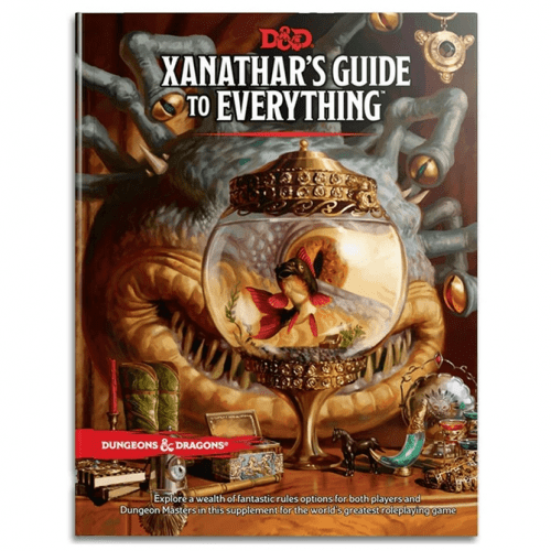 Xanathars Guide to Everything – Gift ideas that start with X for DD fans