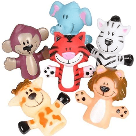 Zoo Animal Finger Puppets – Stocking stuffers that start with the letter Z