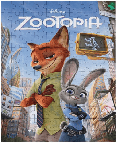 Zootopia Puzzle – Fun gifts that start with Z