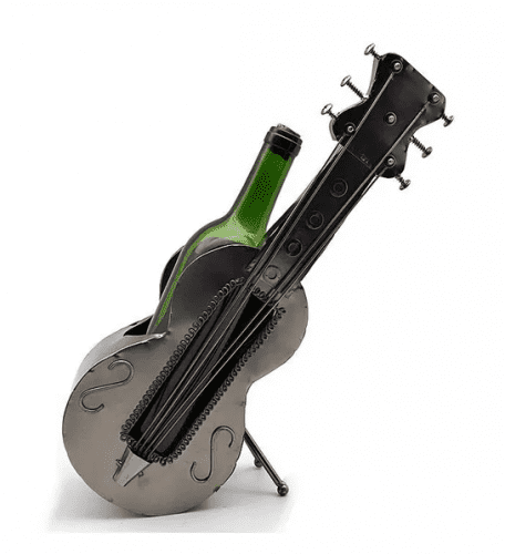 Guitar Bottle Holder – Guitar gifts for wine enthusiasts