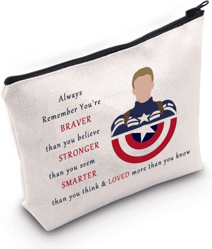 Captain America Makeup Bag – Captain America gifts for her