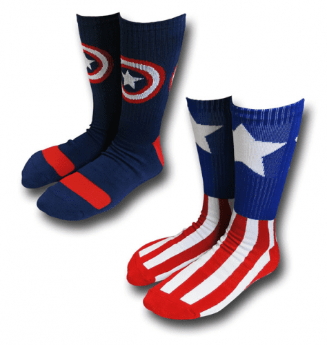 Captain America Socks – Gift ideas for Captain America fans