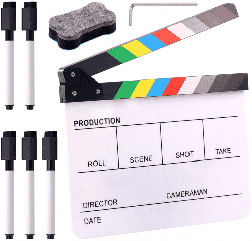 Clapboard Kit – Gifts for aspiring filmmakers 1