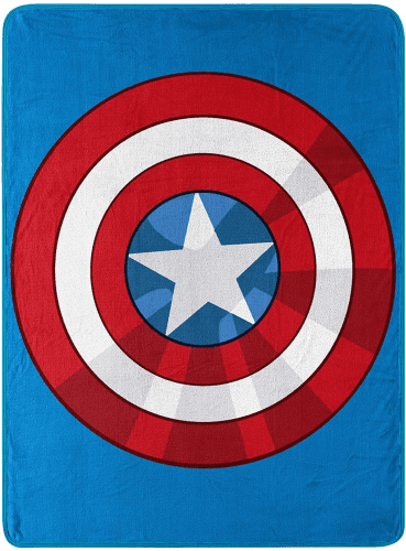 Cozy Throw Blanket – Captain America gift ideas for the home