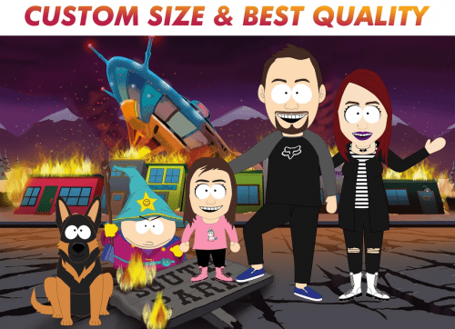 Custom Portrait – Best South Park gifts