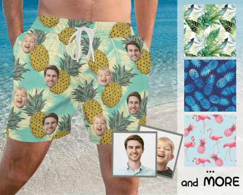 Custom Swim Shorts – Surfing gifts for him