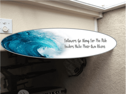 Customized Surfboard Wall Decor – Personalized surfing gifts