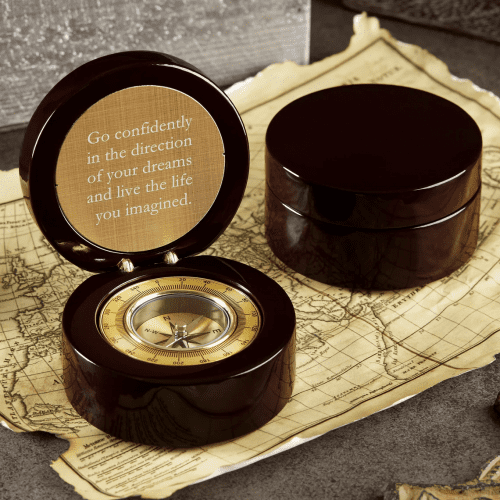 Engraved Compass – Personalized hiking gifts