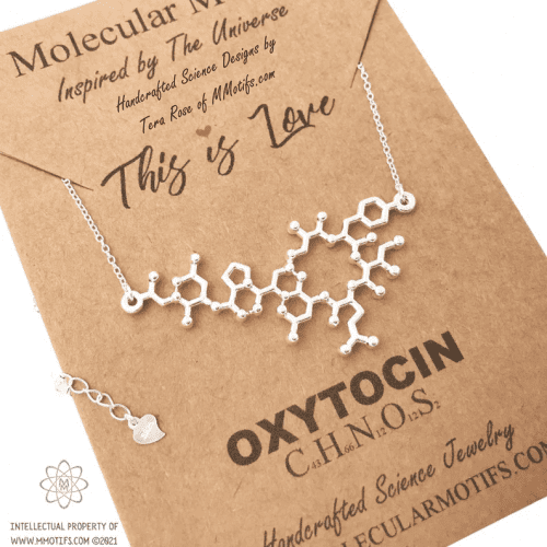Molecule Necklace – Gifts for female scientists