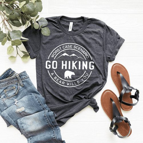 Silly T shirts – Funny hiking gifts