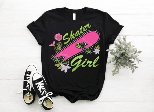 Skater Girl T shirt – Gifts for a skater girl