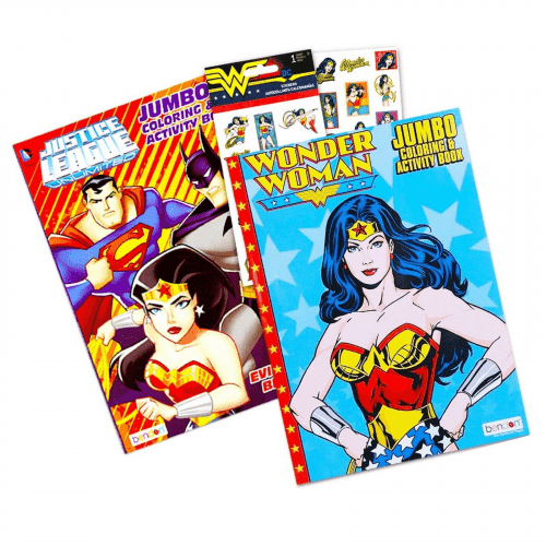 Wonder Woman Coloring Book – Wonder Woman gifts for budding superheroes