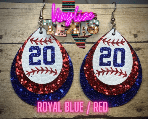 Baseball Earrings – Baseball mom gifts