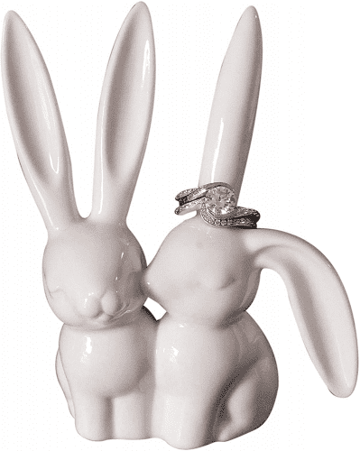 Bunny Ring Holder – Bunny gifts for veterinary staff