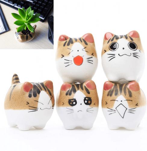 Cat planters – Cat gifts for veterinarians