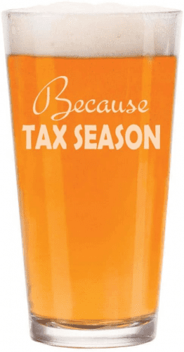 Goofy Pint Glass – Funny accountant gifts