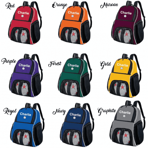Personalized Backpack for Gear – Personalized volleyball gifts