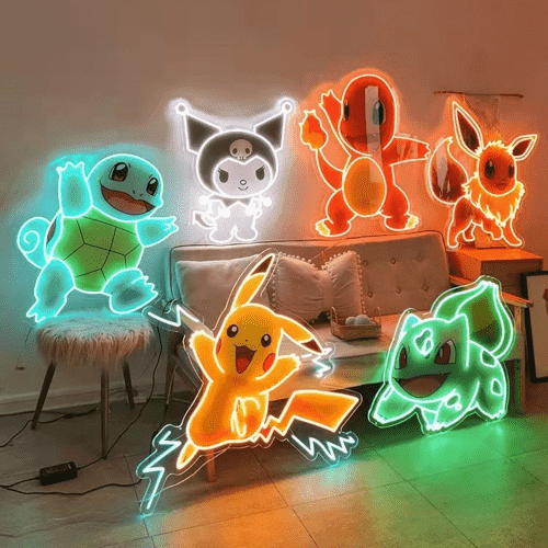 Pokémon Neon Light – Unique gift idea for Pokémon fans