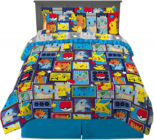 Pokémon Themed Bedding Set – Unique Pokémon gift
