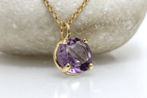 Amethyst Necklace – Purple gifts for women