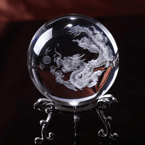 Chinese Dragon Crystal Ball – Chinese gifts for mahjong lovers
