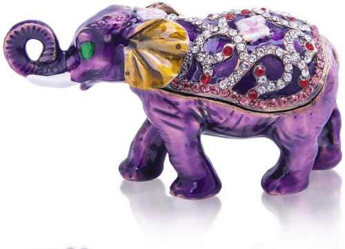 Elephant Figurine – Purple Christmas gifts