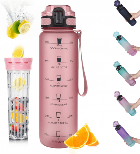 Fruit Infused Water Bottle – Important gift for yoga fans
