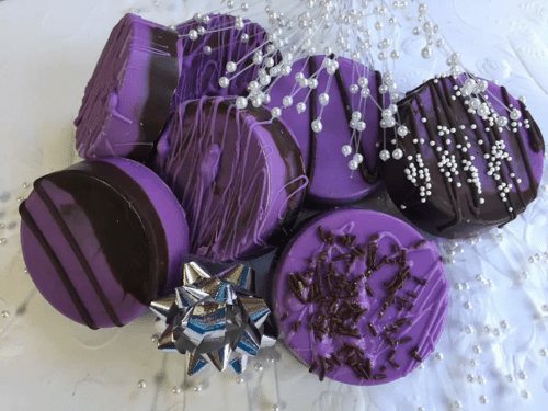 Purple Cookies – Purple birthday gifts