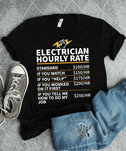 Silly T shirt – Funny electrician gifts