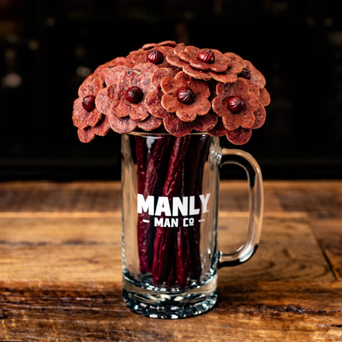 Beef Jerky Bouquet – Tasty promotion gifts for him