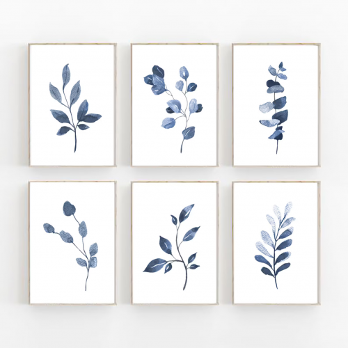 Blue Wall Art Series – Blue home decor gift ideas