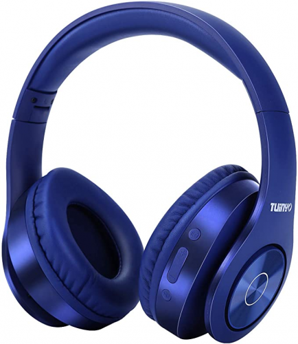 Blue Wireless Headphones – Tech gifts for people who love blue