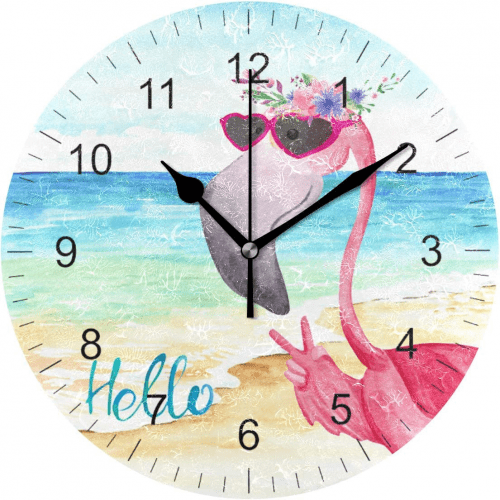 Cheery Clock – Houseware for flamingo lovers