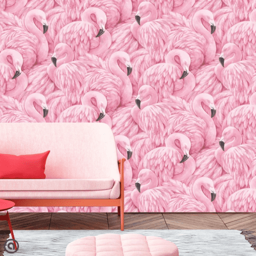 Flamingo Wallpaper – Create a flamboyance at home