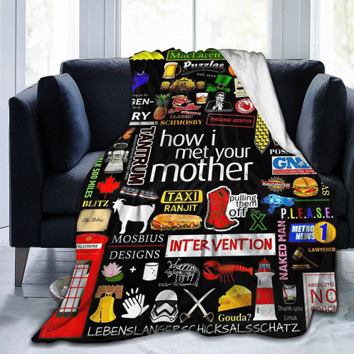 Memorabilia Blanket – How I Met Your Mother gift ideas bucket list
