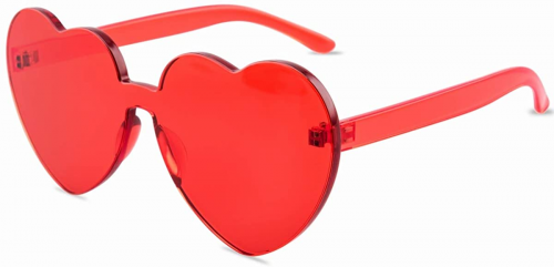 Red Fashion Sunglasses – Novelty red accessory gift