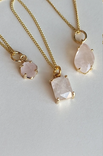 Rose Quartz Necklace – Beautiful pink gift ideas for her