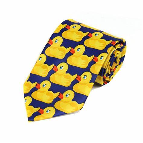 Rubber Duck Tie – Barney Stinson gift